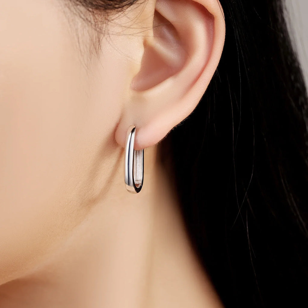 925 Sterling Silver Hoop Earrings for Women | Fine Jewelry Gift
