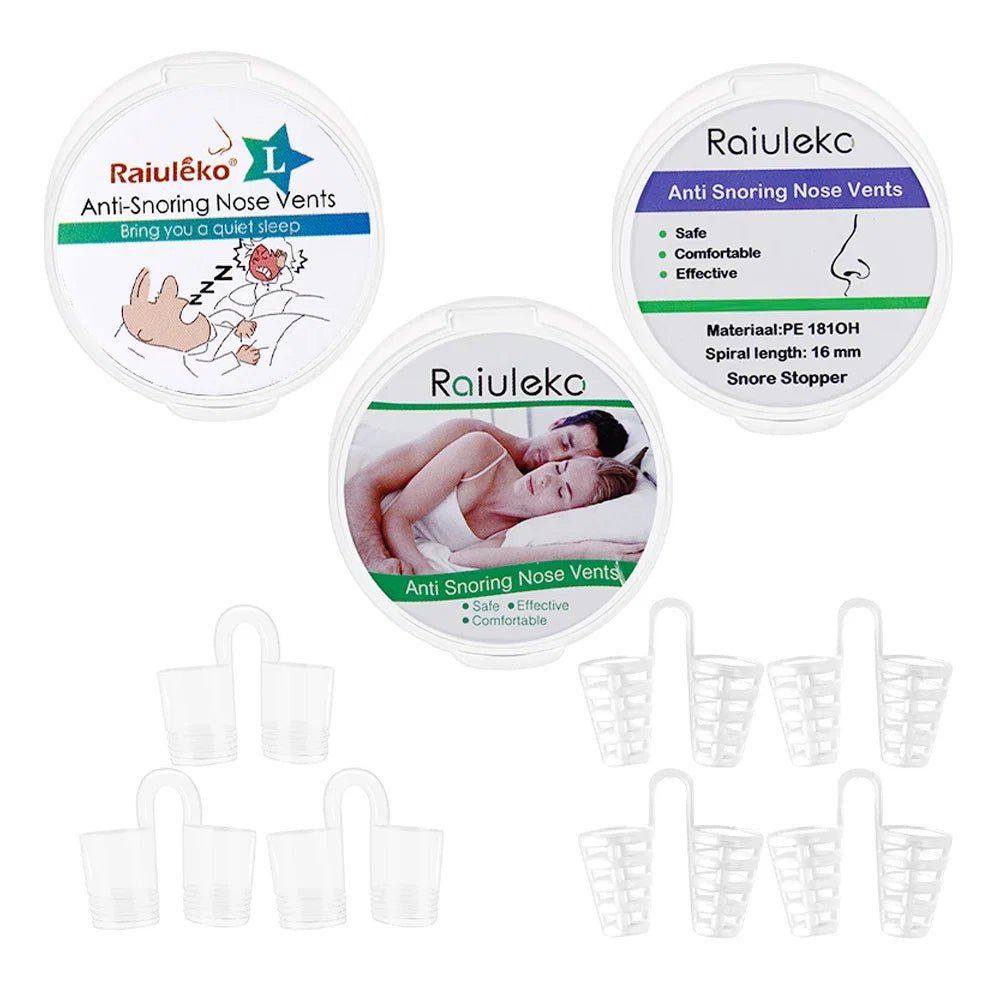 Anti Snoring Nasal Dilator | Nose Clip for Silent Sleep Aid