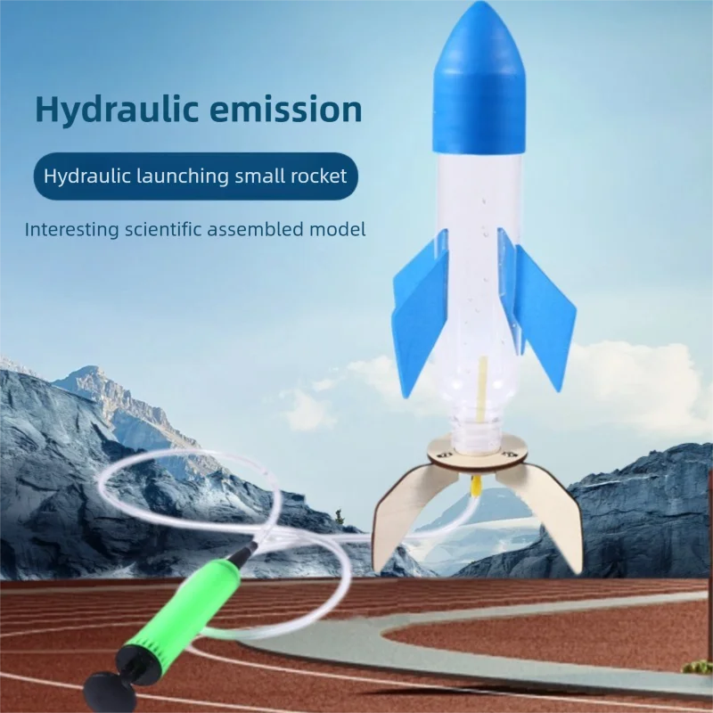 DIY Rocket Sprinkler Toy | Outdoor Water Splash Science Kit