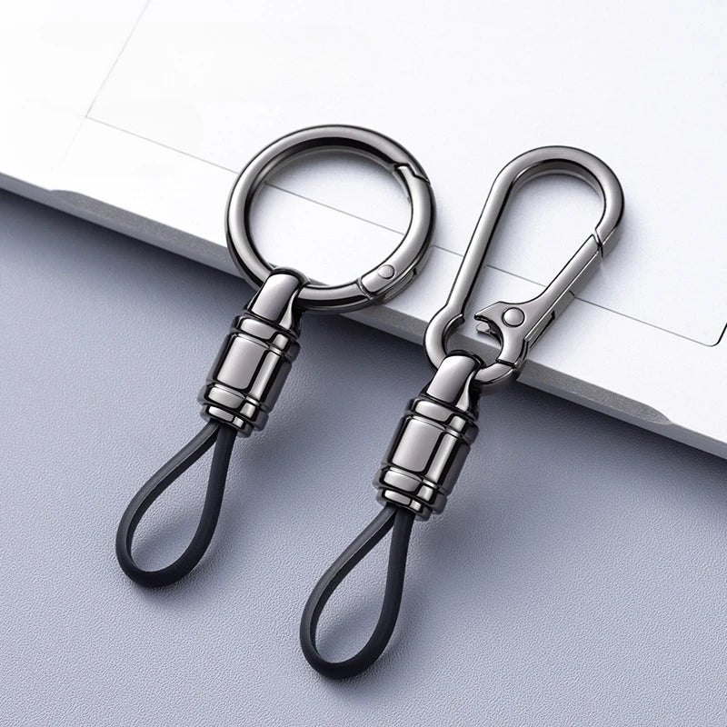 Heavy Duty Metal Keychain | Business Anti-Lost Key Ring