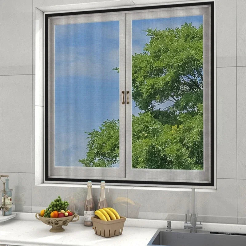 Self-Adhesive Mosquito Net Window Screen | No-Drill Insect Protection