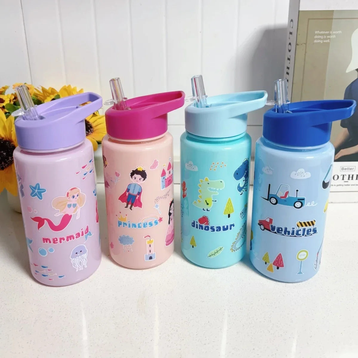 Portable 500ml Kids Water Bottle | Leakproof for School & Outdoor