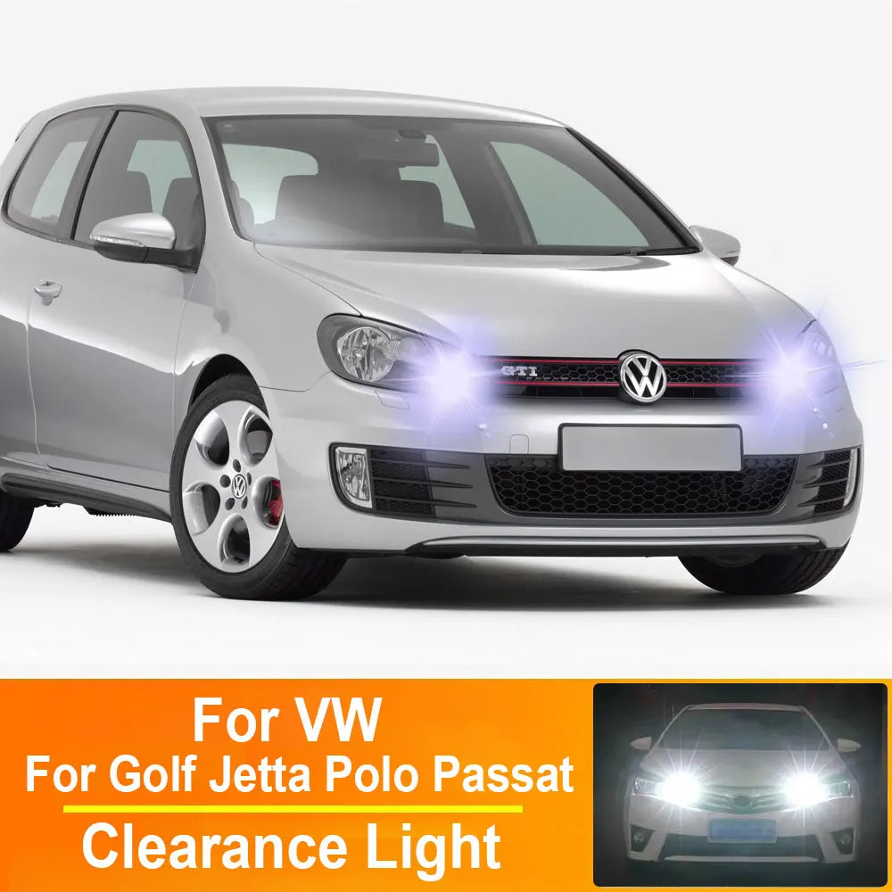 TAREWOR Canbus LED Clearance Parking Light for VW | 300% Brighter W5W Bulbs