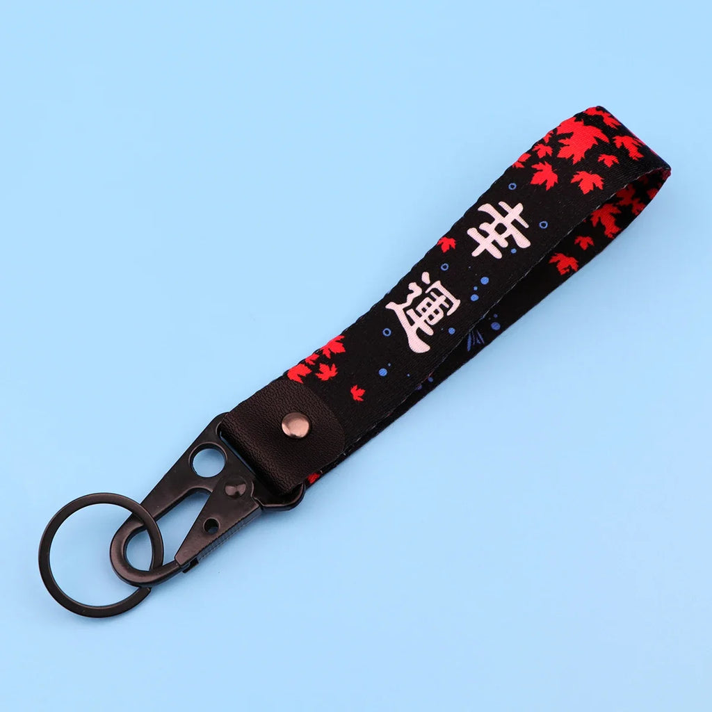 Artistic Keychain Set | Crane Car Koi Fish Dragon Jewelry Key Rings