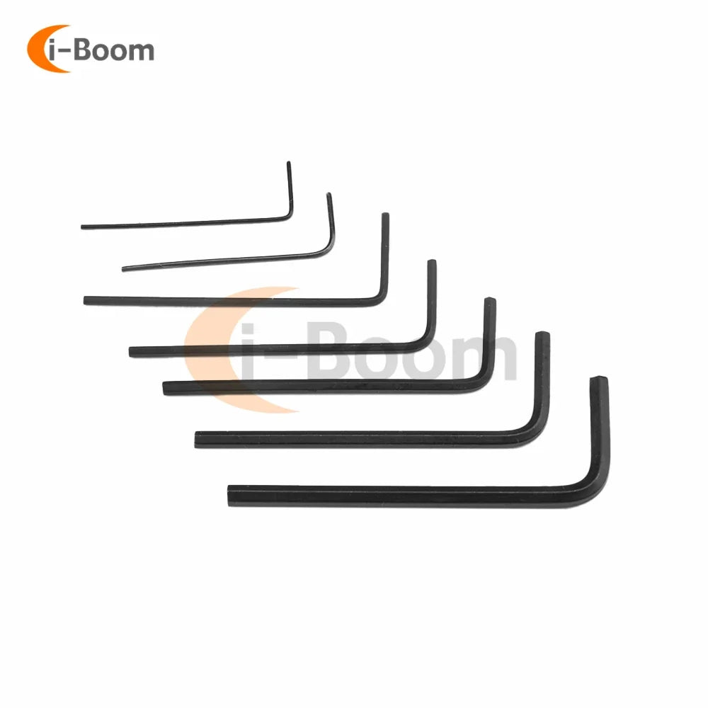 7-Piece Mini Hex Key Allen Wrench Set | 0.7-3mm Alloy Steel Screwdriver Kit