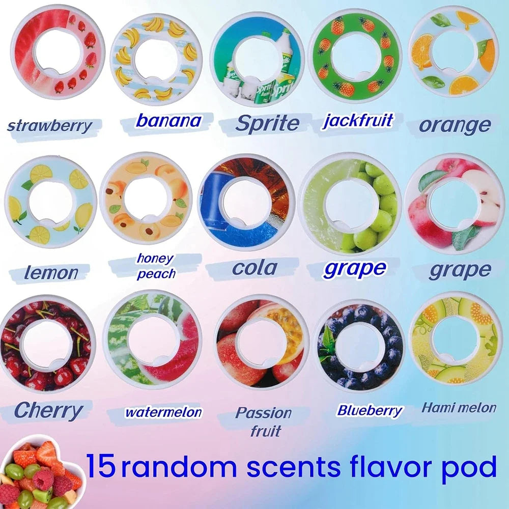 Air Flavor Pods for Water Bottles | Fruit Scented Water Enhancer