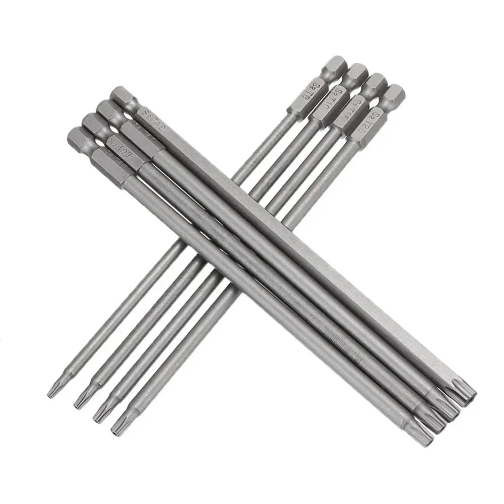 1PC Long 150mm Magnetic Torx Screwdriver Bit | Alloy Steel 1/4 Inch Hex Torx Screw Driver