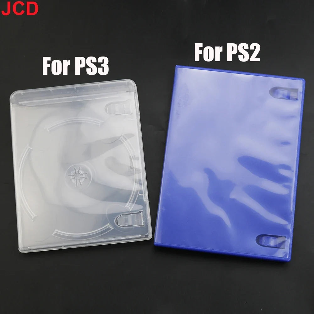 PS2 PS3 Replacement Game Case | Protective CD DVD Disc Storage Box