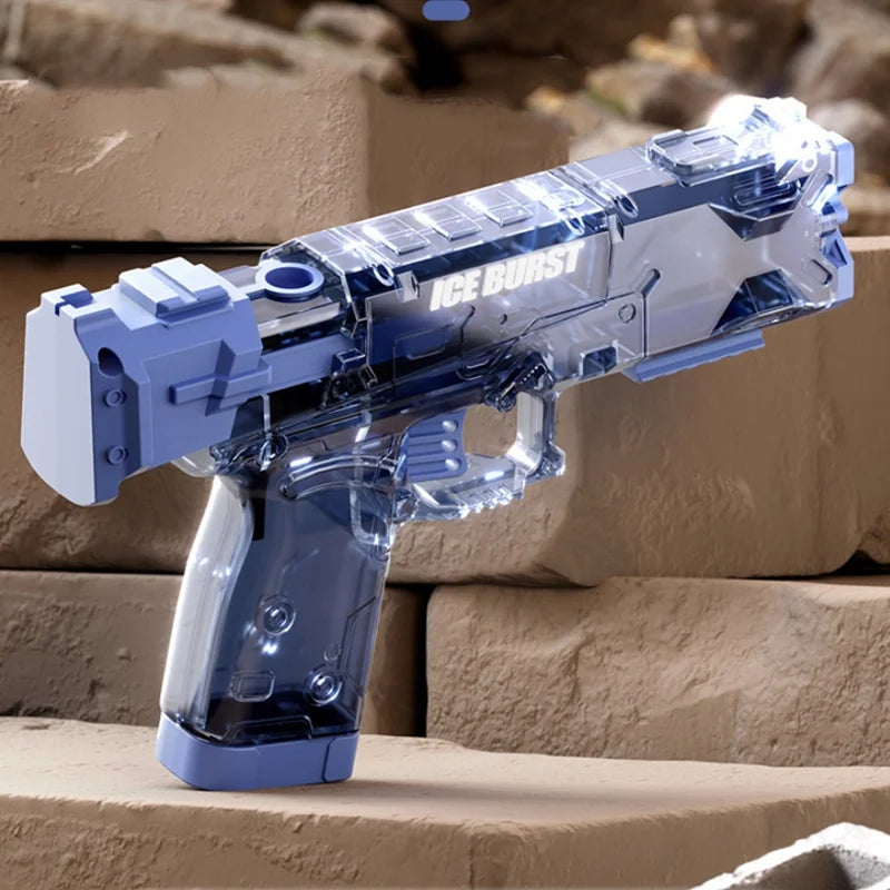 Manual Water Gun Ice Blast | Summer Pool Battle Toy for Kids