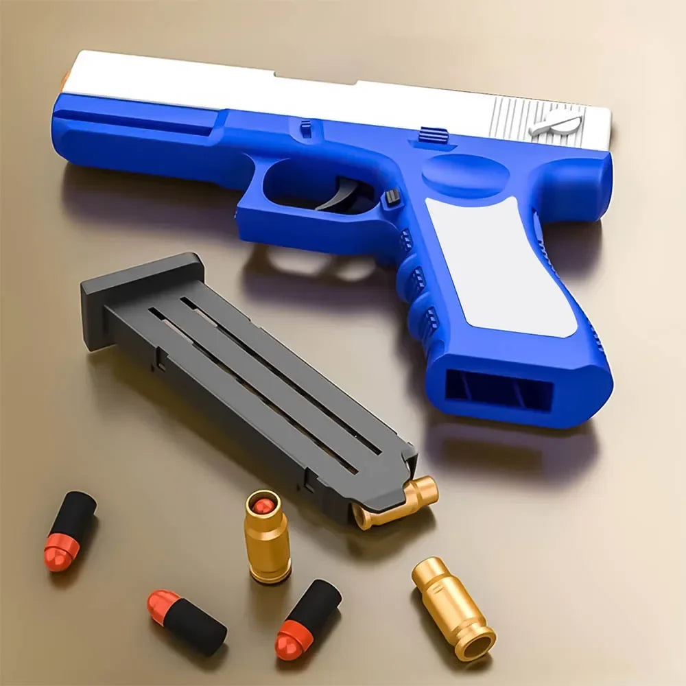 Soft EVA Foam Bullets for Toy Guns | Safe Shell Ejecting Ammo for Kids
