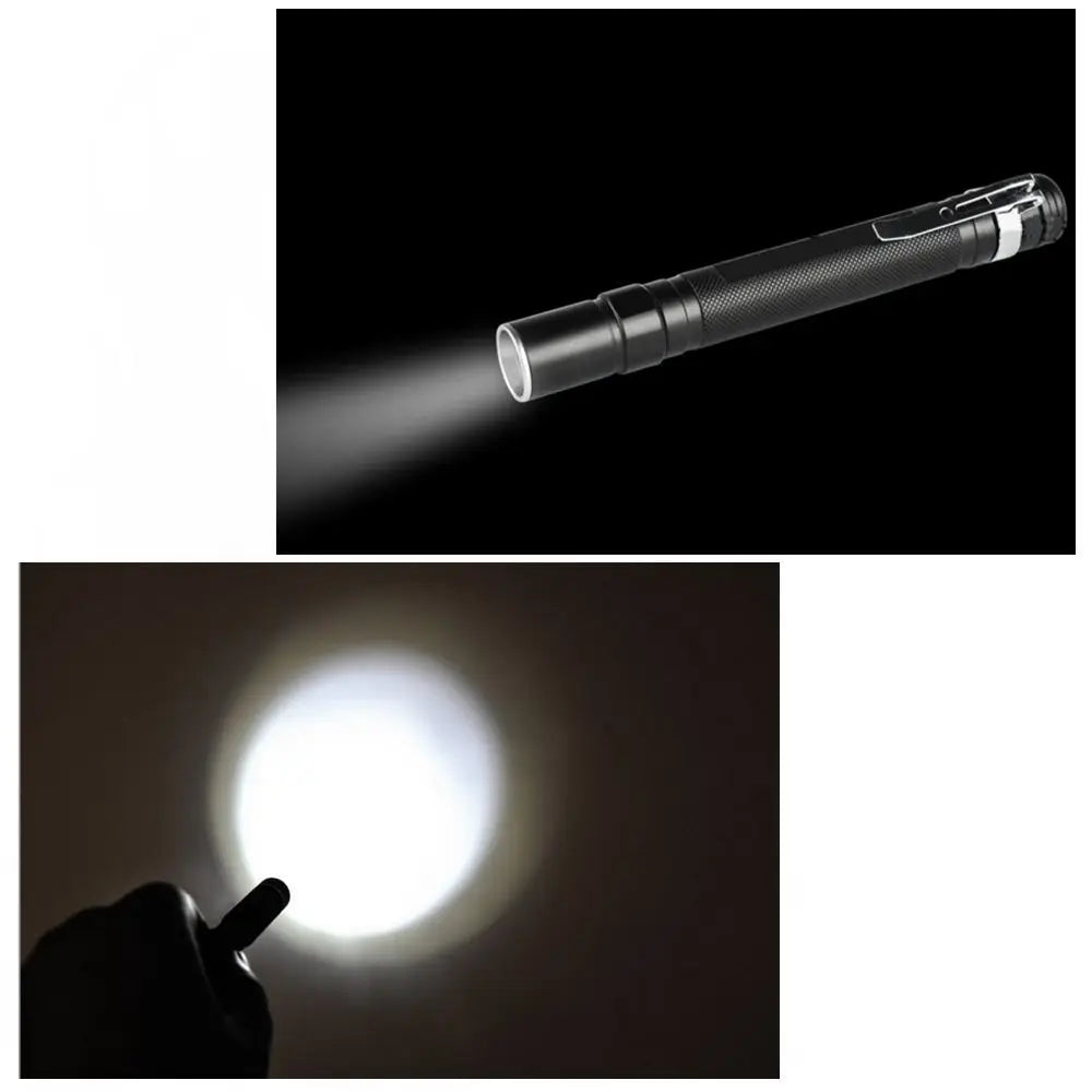 Alonefire 3W XPE LED Mini Penlight Flashlight | Portable Zoom Pocket Torch