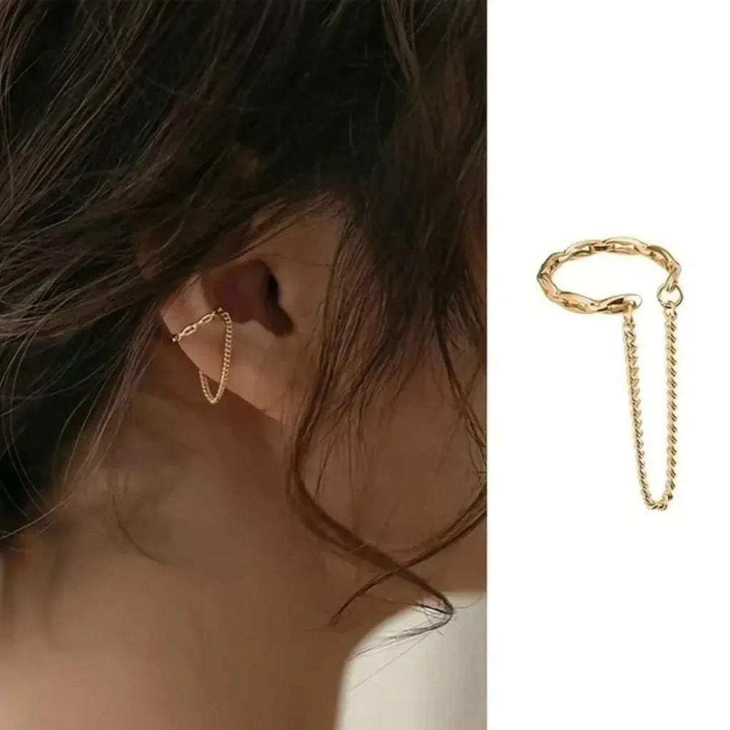 No Piercing Ear Cuff Earrings | Fashion Clip-On Ear Jewelry for Women