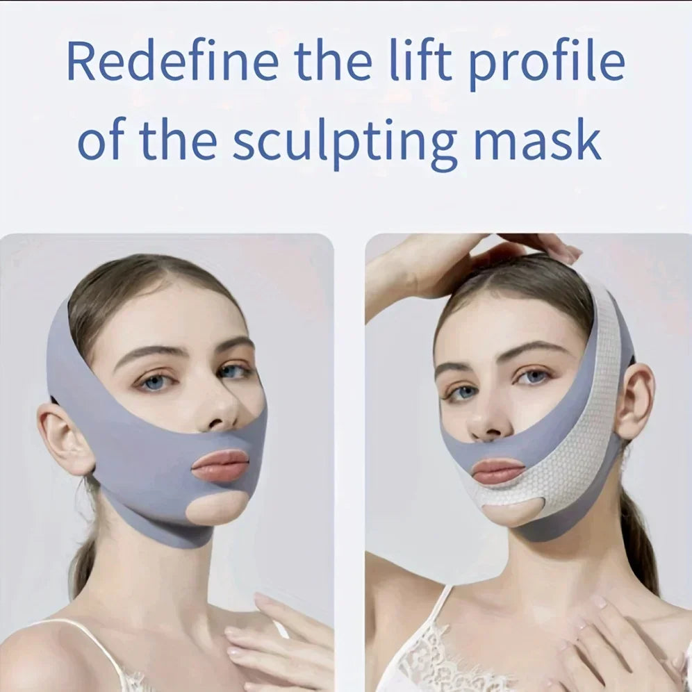V Face Slimming Bandage | Double Chin Reducer and Lifting Strap