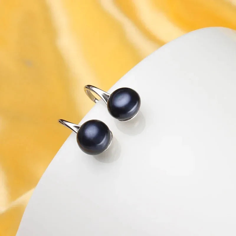 Dainashi Freshwater Pearl Earrings | 925 Sterling Silver Drop Earrings for Women