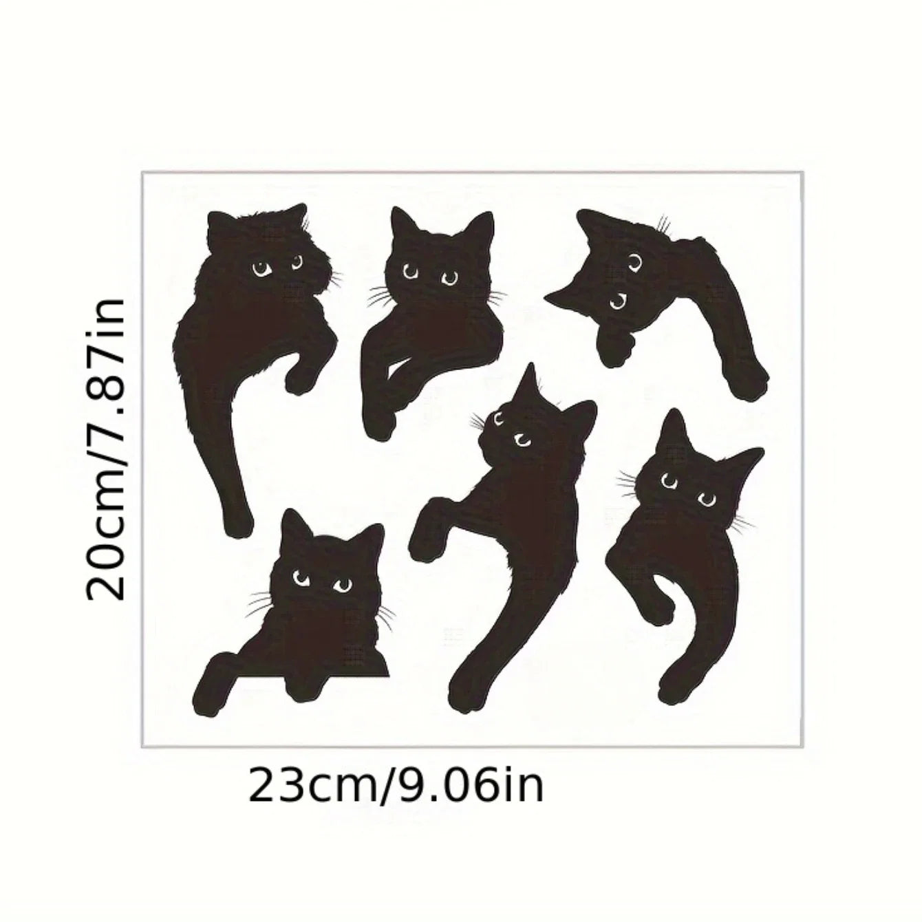 Cat Switch Stickers | Removable Vinyl Decals for Light Switches