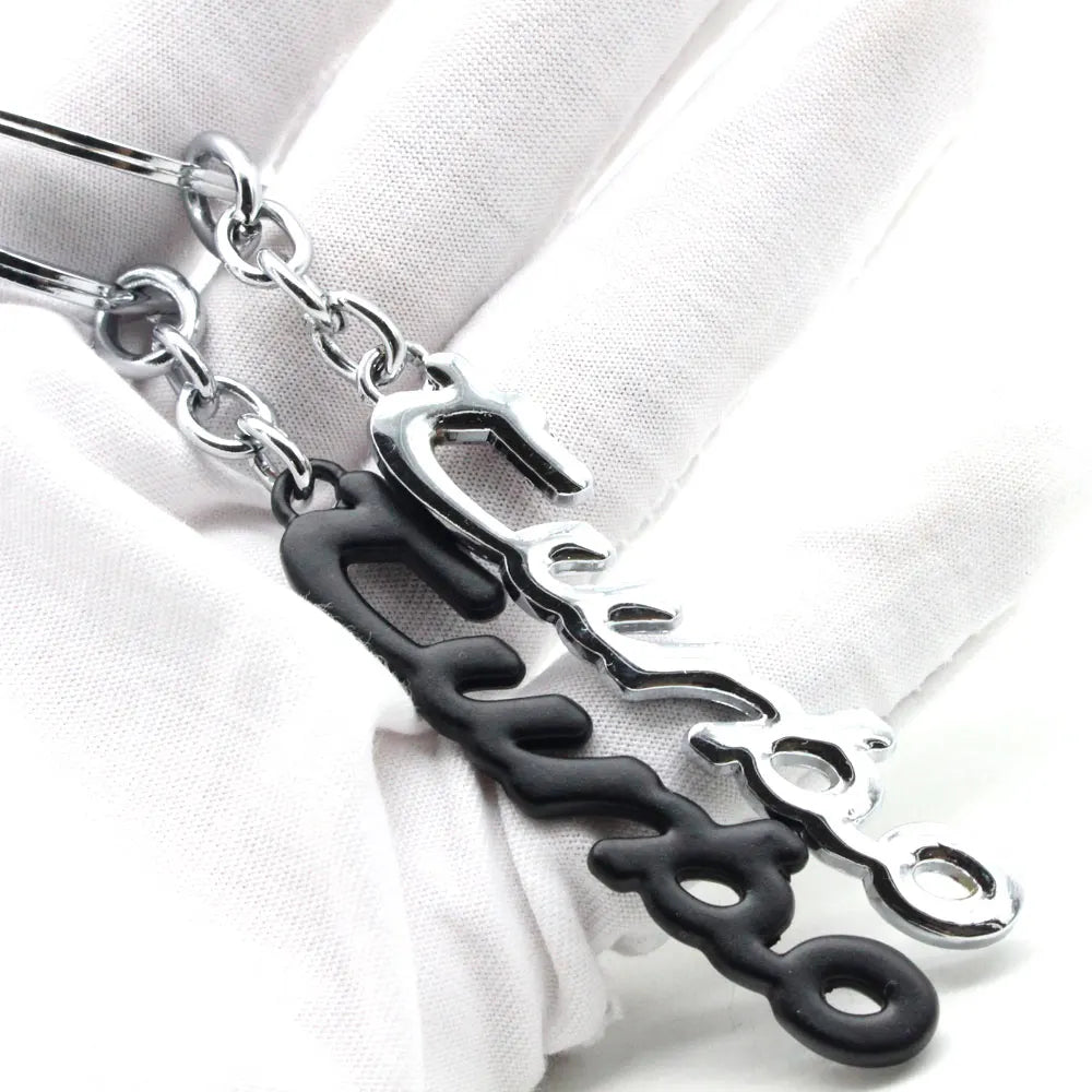 Metal Keychain for Car Keys | Turbo Style Gift for Men and Women