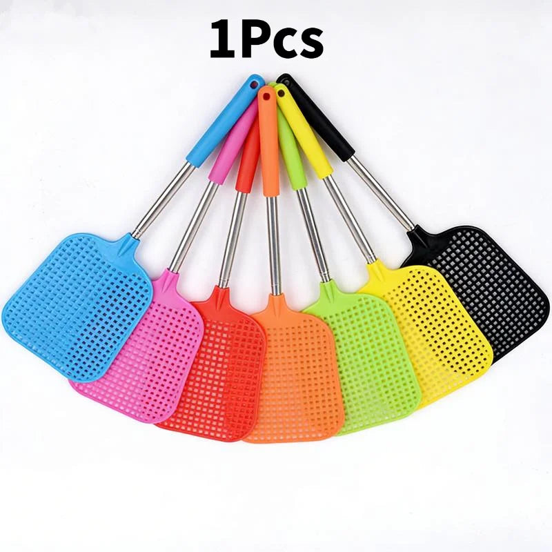 Retractable Fly Swatter | Adjustable Length Pest Control Tool