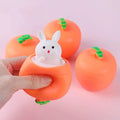 Squeeze Cheese Cup Fidget Toy Set | Mouse Rabbit Frog Stress Relief