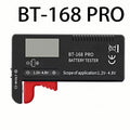 Digital Battery Capacity Tester | BT-168 PRO BT-168D Voltage Meter for AA AAA C D 9V Cells