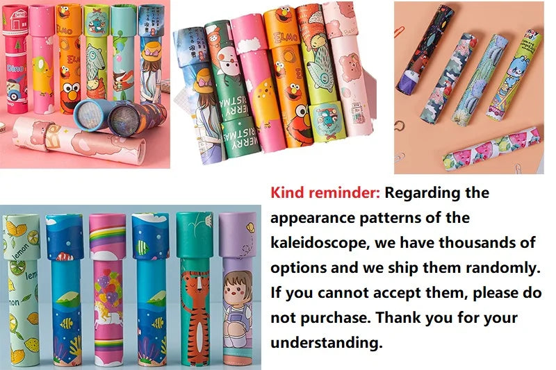 Kaleidoscope Toy for Kids | Classic Science Experiment and Educational Gift