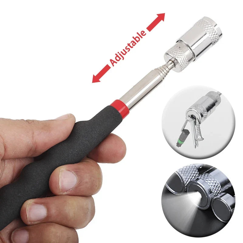 Mini Portable Telescopic Magnet Pen | Extendable Pick Up Tool for Nuts and Bolts