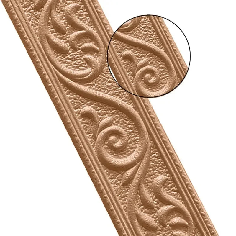 1Pc 230x6cm Fashion Self Adhesive Wall Sticker | Waterproof Thickened Border Strip