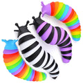 Colorful Simulation Caterpillar Fidget Toy | Articulated Stress Reliever for Kids and Adults