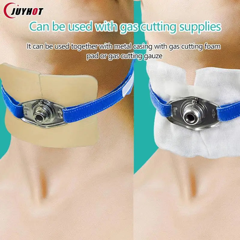 Ultra-Soft Tracheostomy Tube Holder | Adjustable Neck Support Strap