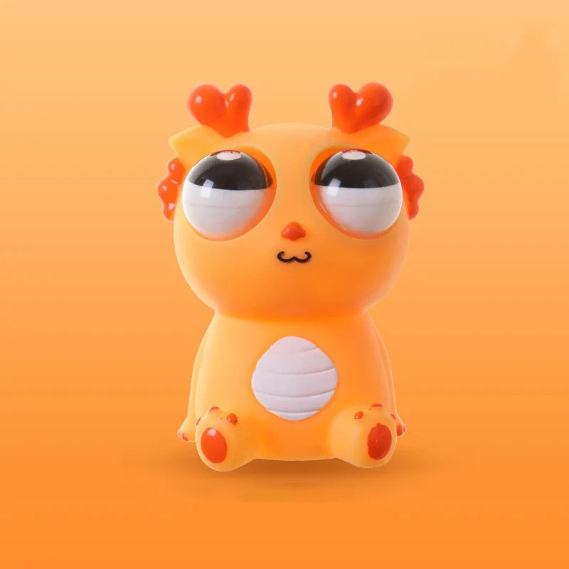 Silly Eyeball Pop Squeeze Toys | Stress Relief Animal Gifts for Kids and Adults