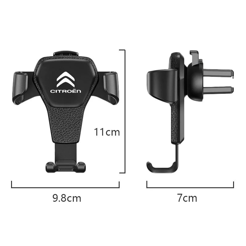 Gravity Car Phone Holder for Citroen | Auto-Clamp Air Vent Mount