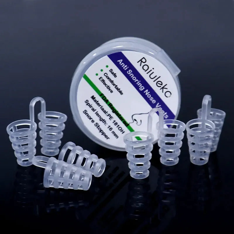 Anti Snoring Nasal Dilator | Nose Clip for Silent Sleep Aid