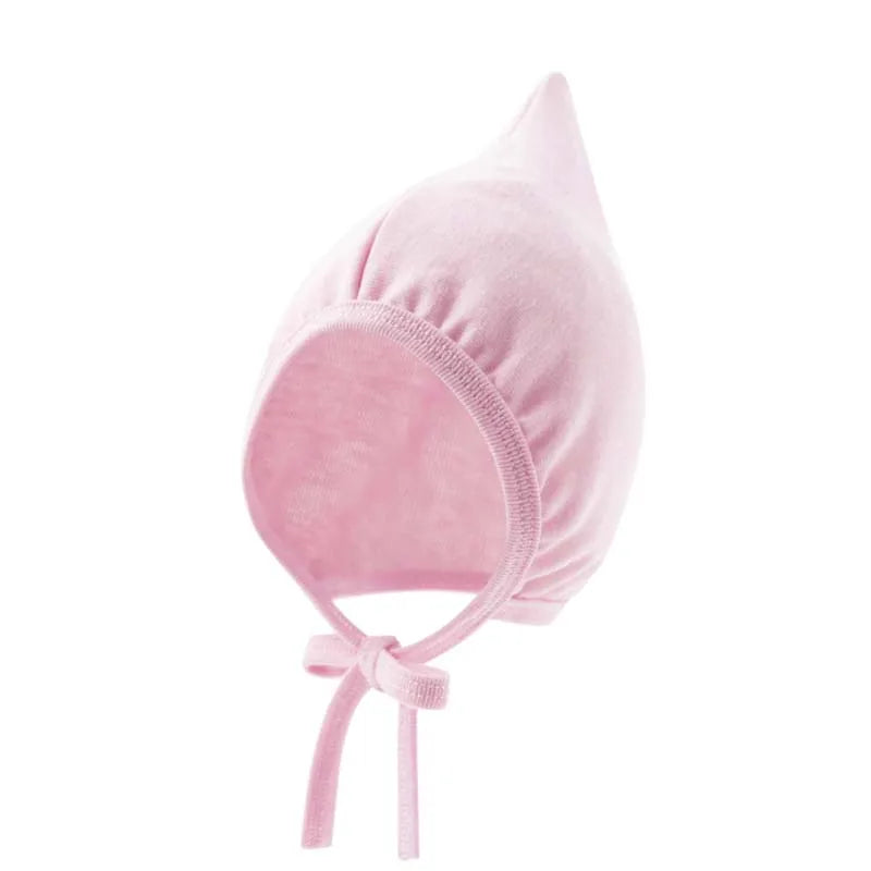 Cotton Newborn Elf Hat for Baby Boys and Girls | Soft Unisex Beanie for 0-12 Months