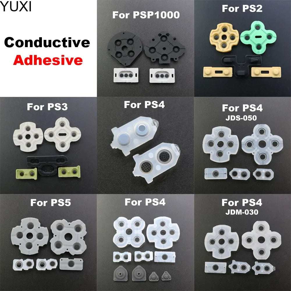 Conductive Silicon D Pad Replacement Kit for Sony PlayStation Controllers