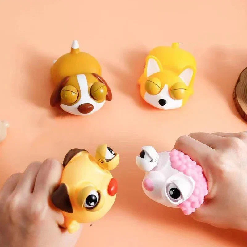 Squeeze Eyeball Stress Toy | Funny Fidget Gift for Adults and Kids