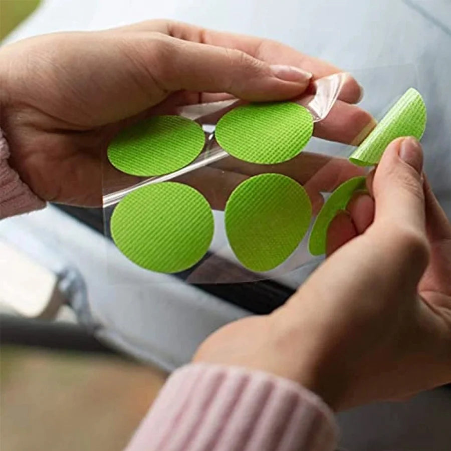 120PCS Plant Essential Oil Mosquito Repellent Patches for Babies | Cute and Portable Outdoor Mosquito-Repelling Stickers