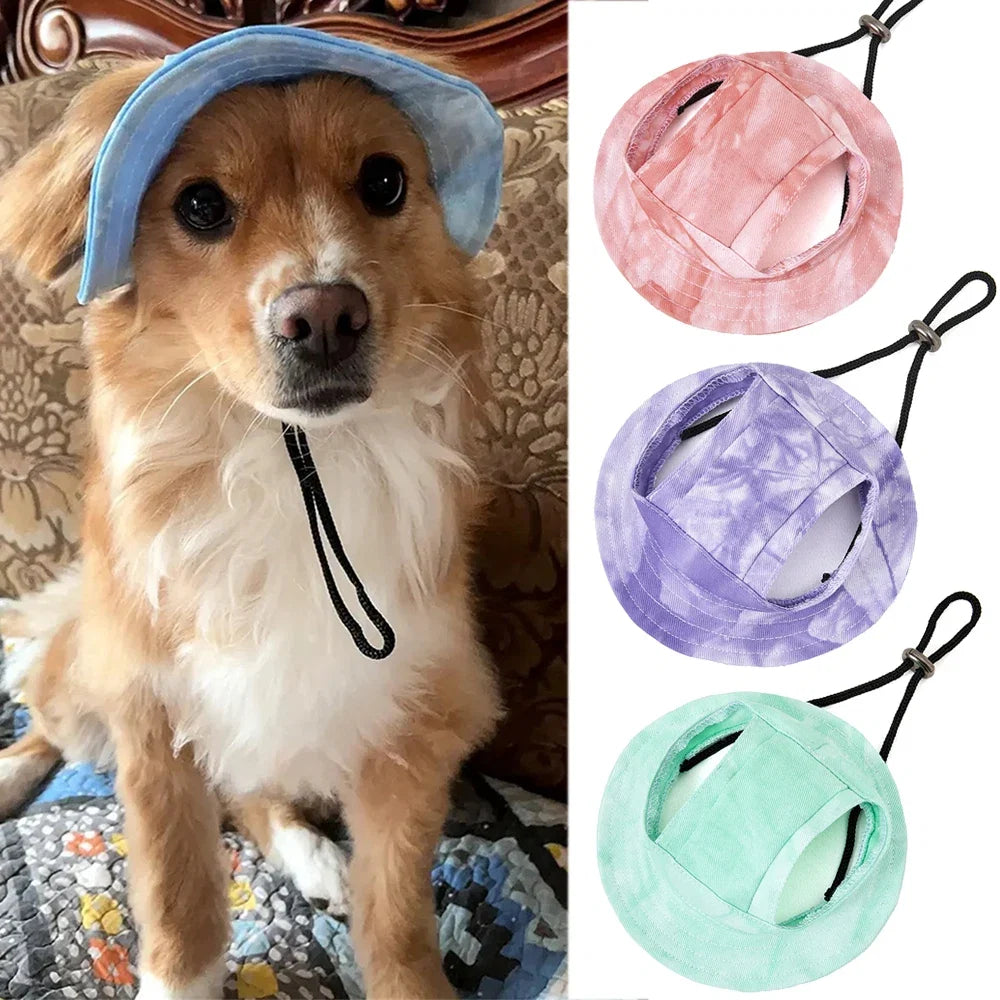 Breathable Pet Sun Hat | Cooling Shade for Small Dogs and Cats