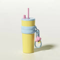 24oz Insulated Travel Mug with Handle and Straw Lid | Stainless Steel Vacuum Cup