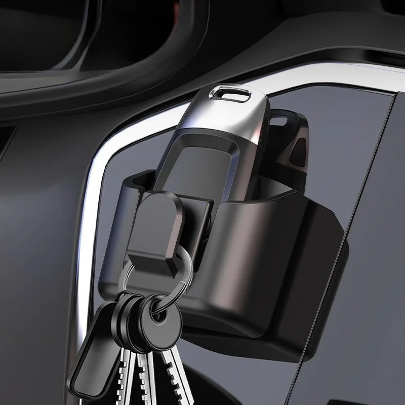 Dashboard Car Organizer | Universal Adhesive Storage Box for Keys and Cards