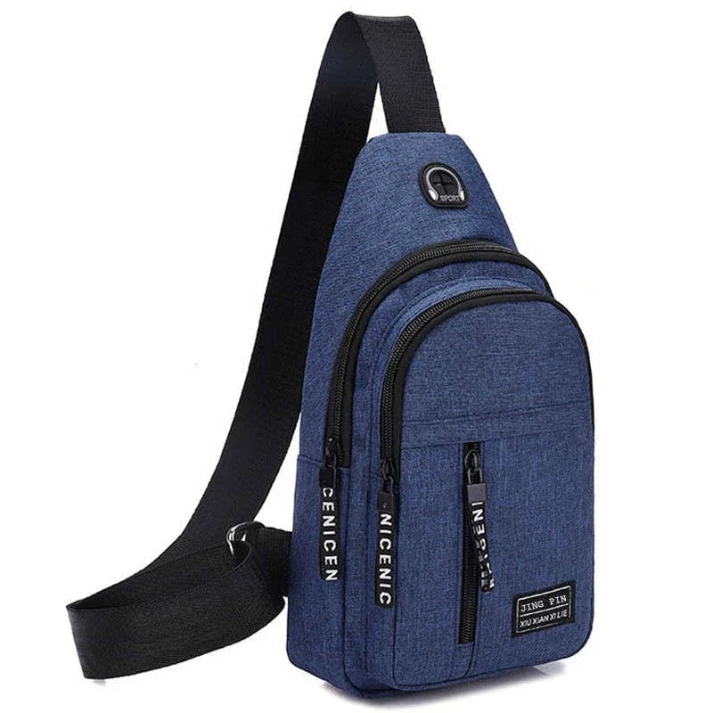 Men's Travel Sling Bag | Multifunctional Crossbody Chest Pack
