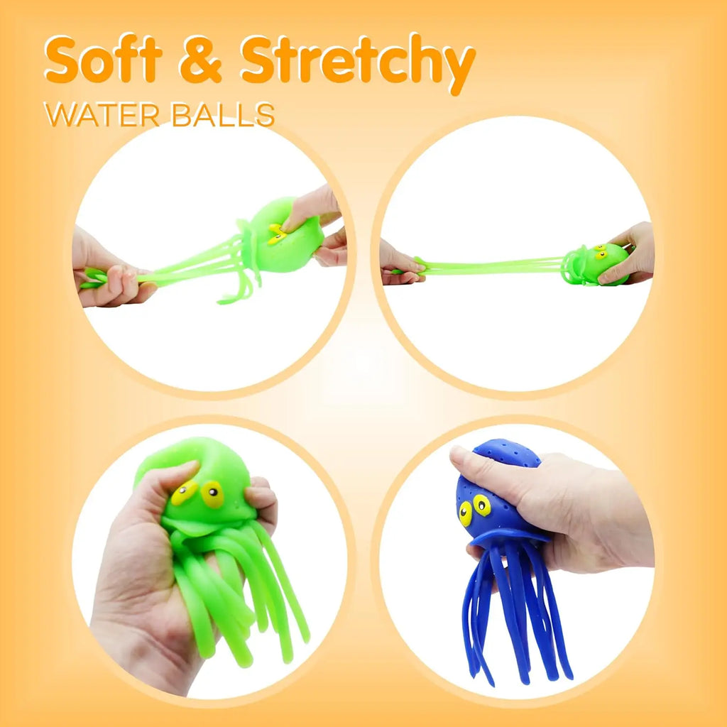 Sensory Octopus Water Balls for Kids | Fun Pool and Bath Toys