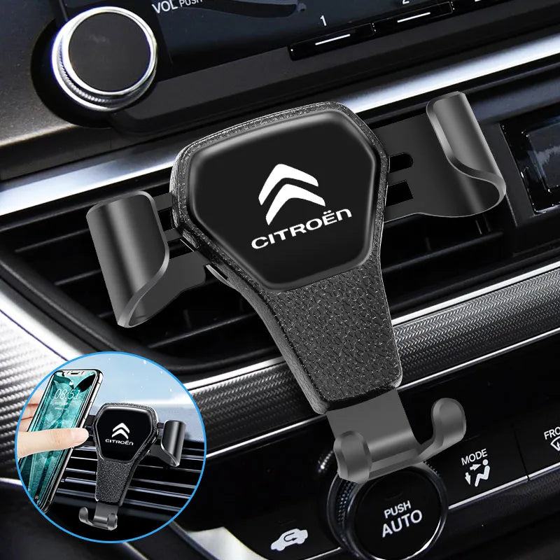 Gravity Car Phone Holder for Citroen | Auto-Clamp Air Vent Mount