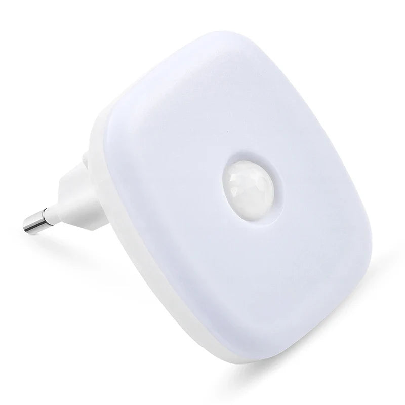 LED Night Light Plug-In with Motion Sensor | Small Wireless Night Lamp for Room Corridor Closet