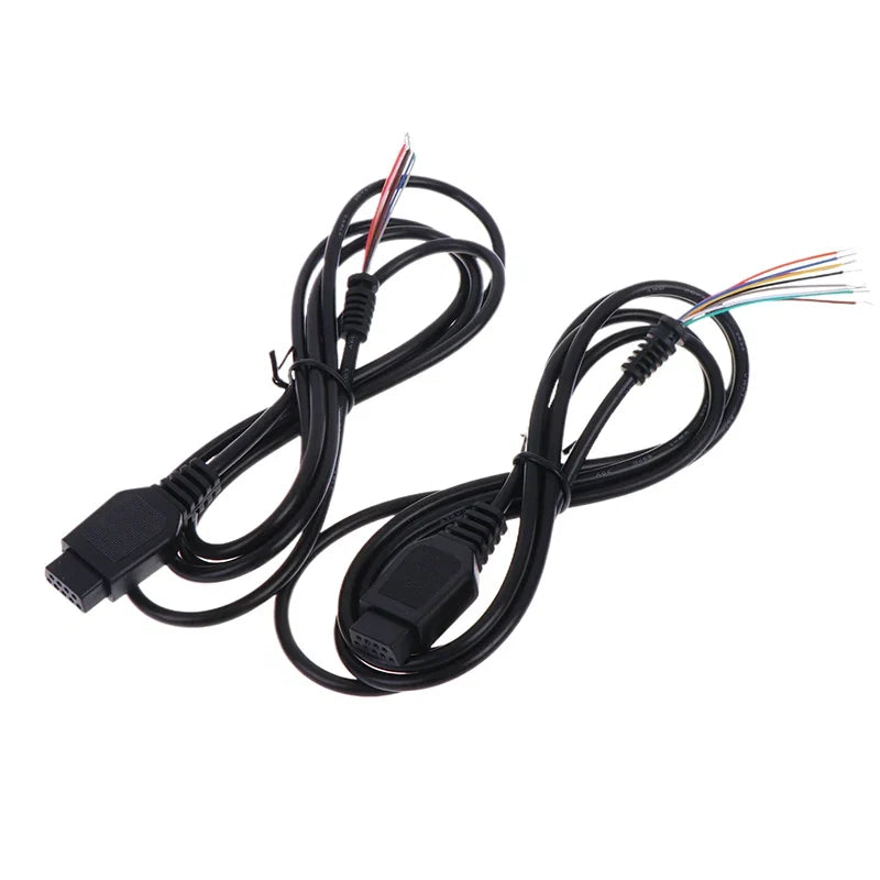 9Pin Controller Extension Cable for Sega Mega Drive 2 | 1.5m Gamepad Cord