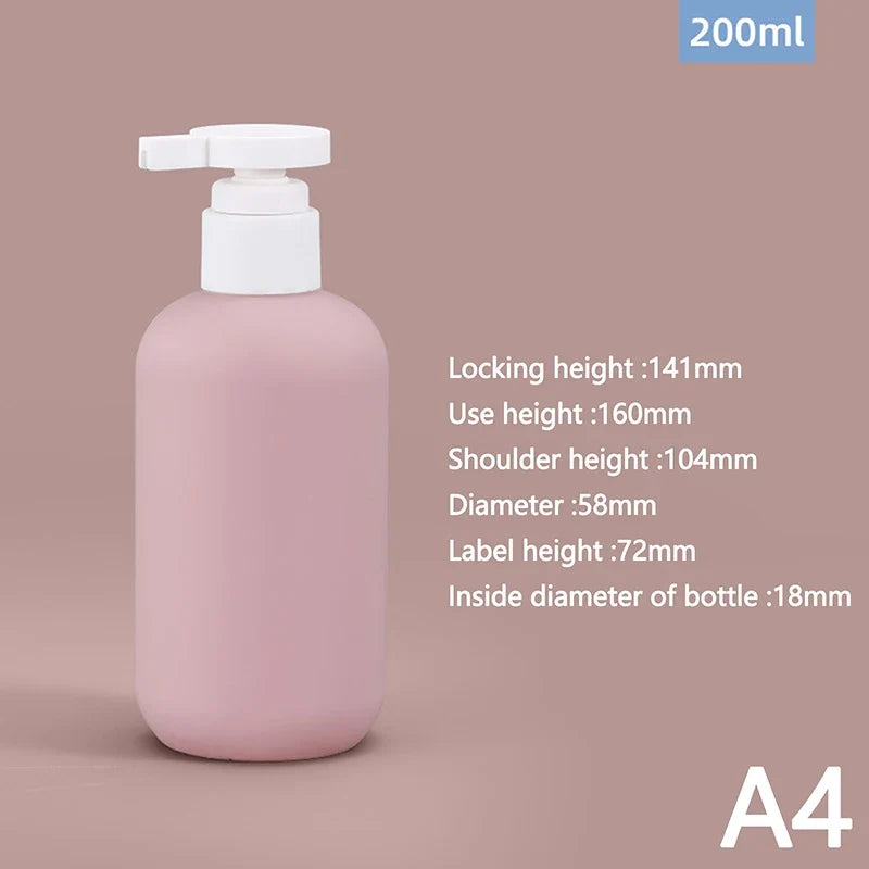 Refillable Foaming Soap Dispenser Bottles | PE Plastic Flip Cap or Pump Lotion Containers