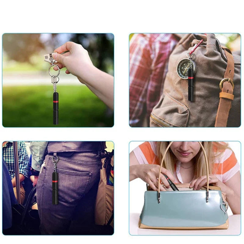 Mini LED Pen Flashlight | Ultra Bright Keychain Torch for Outdoor Adventures
