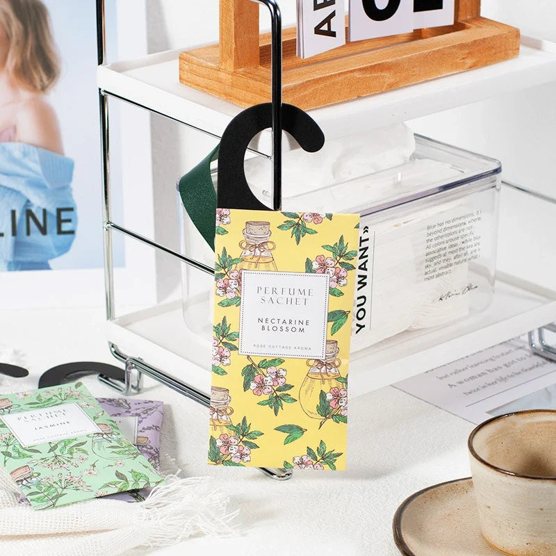 Large 1-Pack Eucalyptus Peppermint Hanging Closet Deodorizer | Long Lasting Scented Sachet