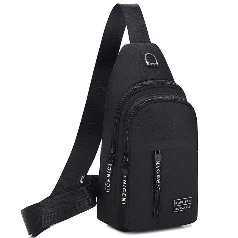 Men Shoulder Chest Bag | Travel Crossbody Sling Pack