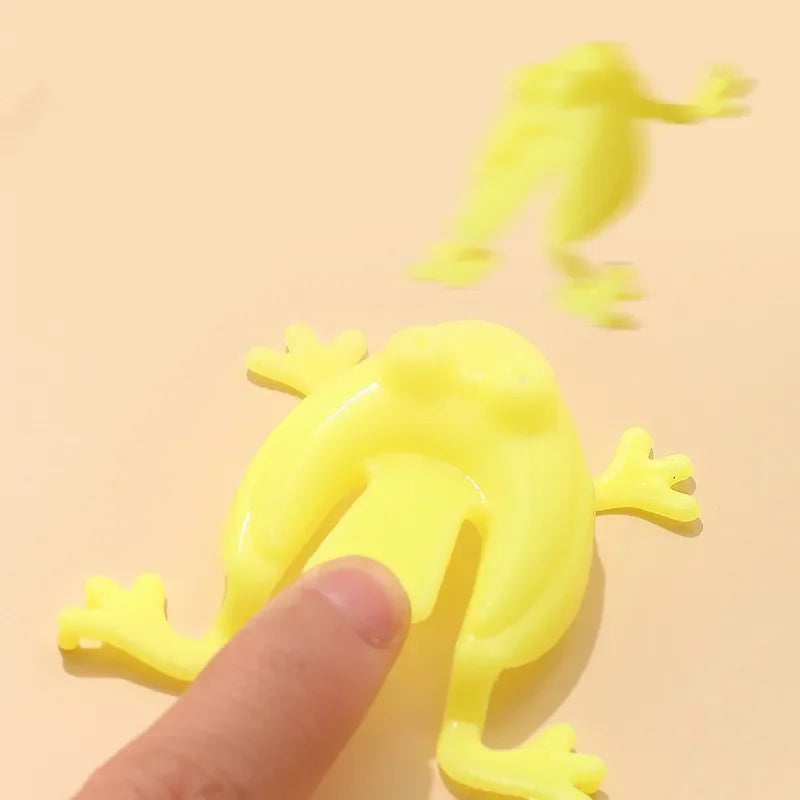 50PCS Jumping Frog Bounce Frogs | Novelty Stress Relief Toy Set for Kids and Adults