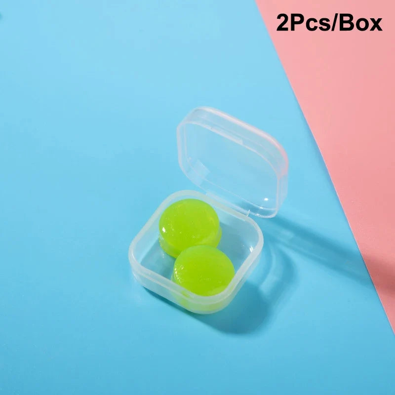 Noise Reduction Swimming Earplugs | Waterproof Silicone Sleep Ear Plugs for Snoring and Sound Insulation