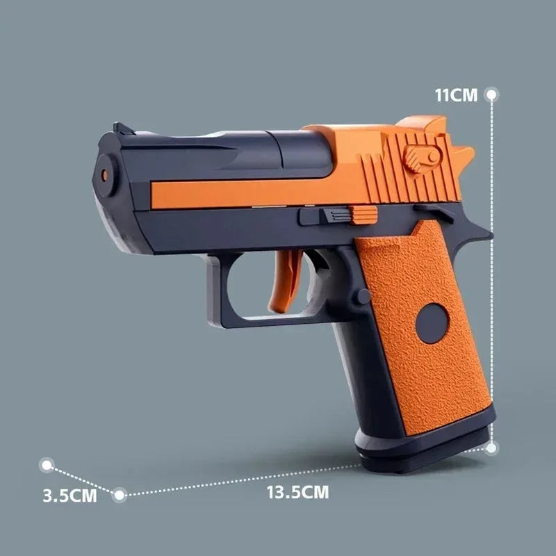 Mini Desert Eagle Water Gun | Continuous Firing Outdoor Water Pistol for Kids, Summer Beach Toy
